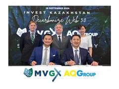 
      
      Kazakhstan's AQGroup, Singapore's MVGX Group announce partnership
      
      