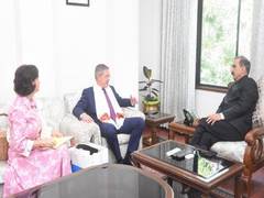 
      
      Russian envoy to India holds meeting with Himachal Pradesh CM
      
      