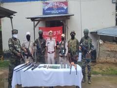 
      
      Manipur: Security forces conduct search operations 
      
      