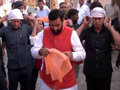 
      
      Haryana CM Nayab Saini confident of BJP win
      
      