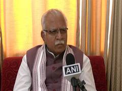 
      
      Manohar Lal Khattar criticises Congress on caste census
      
      