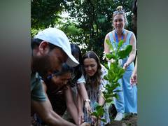 
      
      Content Creators from US, Western Europe plant saplings in Delhi
      
      