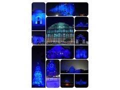 
      
      Iconic Monuments in India Turned Blue on October 4
      
      