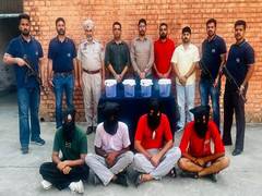 
      
      Punjab: Jassa Burj Gang kingpin, three associates held
      
      