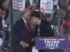 
      
      Trump returns to Butler; Musk dances, quips about ‘dark MAGA'
      
      