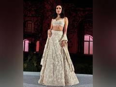 
      
      Shraddha Kapoor walks the ramp in lehenga for Mishru
      
      