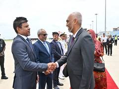 
      
      Maldives President Muizzu departs on State visit to  India
      
      