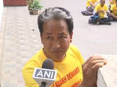
      
      Ladakh activist Sonam Wangchuk announces 'indefinite fast'
      
      