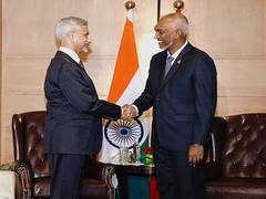 
      
      EAM Jaishankar meets President Muizzu
      
      