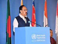 
      
      JP Nadda becomes theChairperson of 77th Session of WHO-SEARO.
      
      