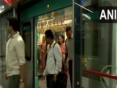 
      
      Mumbai's Metro stretch from BKC to Aarey opens for public
      
      