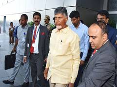 
      
      Andhra CM Chandrababu Naidu arrives in Delhi
      
      