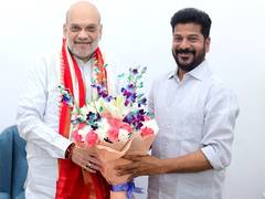 
      
      Telangana CM urges Amit Shah for ₹11,713 crore flood relief
      
      