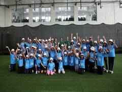 
      
      Cricket4Good clinics connect young girls with cricketing heroes
      
      