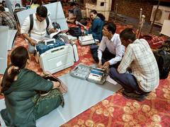 
      
      Counting of votes in Jammu and Kashmir, Haryana to begin at 8 am
      
      
