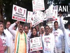 
      
      Counting Day: Congress workers raise slogans in support of party
      
      