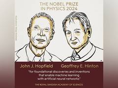 
      
      Nobel Prize in physics awarded to John Hopfield, Geoffrey Hinton
      
      
