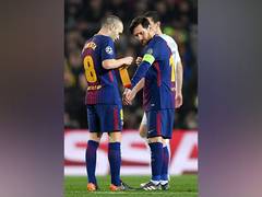 
      
      Messi pays tribute to Iniesta as the Barcelona legend retires
      
      