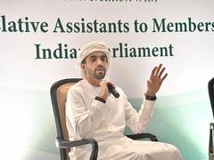 
      
      UAE Ambassador Abdulnasser Alshaali engages with LAMP Fellows 
      
      