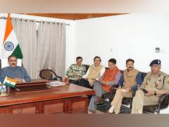 
      
      Himachal CM reviews preparations for Kullu Dussehra festival
      
      