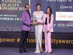 
      
      Dr. B. S. Shekhawat Honored With Most Trusted Astrologer 
      
      