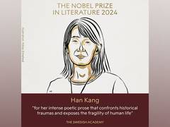 
      
      Nobel Literature goes to South Korean Han Kang
      
      