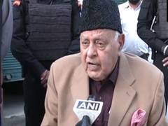 
      
      J-K: Restoration of statehood our first job, says Farooq Abdullah
      
      
