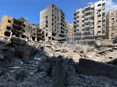 
      
      Israeli airstrikes in central Beirut kill 22, injure 117
      
      