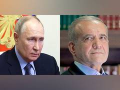 
      
      Russia’s Putin to meet with Iranian counterpart Pezeshkian in Tur
      
      