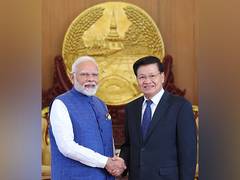 
      
      PM Narendra Modi, Laos President Thongloun Sisoulith hold talks
      
      