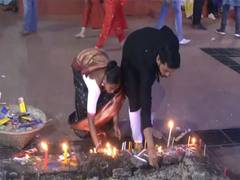 
      
      Agartala: Devotees throng streets on second day of Maha Asthami 
      
      