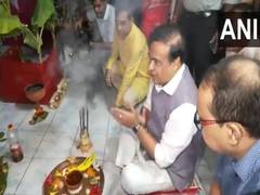 
      
      Assam CM Sarma visits Durga Puja Pandal of Guwahati University 
      
      
