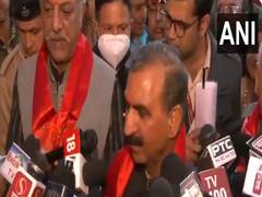 
      
      Himachal CM Sukhu attends Dussehra celebration in Shimla
      
      