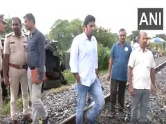 
      
      Investigation team inspects site of Kavaraippettai train accident
      
      