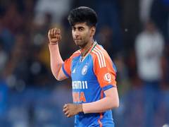 
      
      Mayank Yadav joins exclusive club for elusive T20I record 
      
      