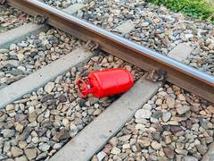 
      
      Empty cylinder found on Landaura-Dhandhera railway track
      
      