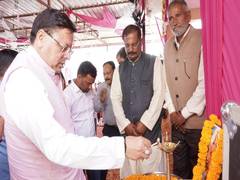 
      
      Uttarakhand CM Dhami participates in Dussehra festival
      
      