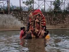 
      
      Durga Puja celebrations conclude in Shillong with idol immersion
      
      