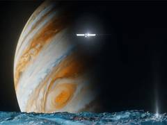 
      
      NASA spacecraft to probe signs of life on Jupiter’s moon Europa
      
      