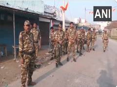 
      
      Heavy security continues in UP's Bahraich after clashes between c
      
      