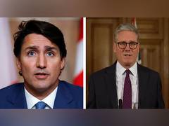 
      
      Justin Trudeau speaks with Keir Starmer amid India-Canada row
      
      