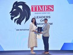 
      
      Rayvector Founders felicitated at the Times Leaders of Tomorrow
      
      