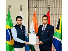 
      
      Shubham Chaudhary Appointed Honorary Advisor at BRICS Chamber
      
      