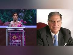
      
      Ambanis pay tribute to Ratan Tata
      
      