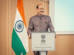 
      
      Om Birla highlights India's global role at 149th IPU Assembly
      
      