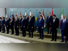 
      
      Jaishankar poses for SCO family photo ahead of meeting
      
      