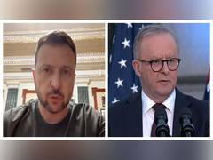 
      
      Volodymyr Zelenskyy thanks Australia for defense package
      
      