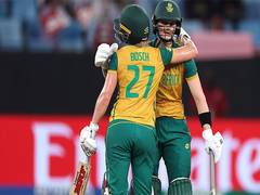 
      
      South Africa stun defending champions Australia to reach final
      
      