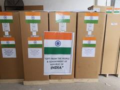 
      
      India sends 1st haemodialysis machine consignment to PNG
      
      