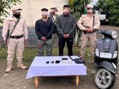 
      
      Manipur police arrest two members of proscribed outfit KCP 
      
      